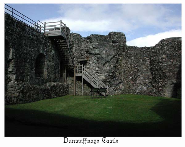 You can walk along the top of the castle walls and see incredible views.